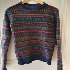 Toast Fair Isle Sweater / Jumper Size S
