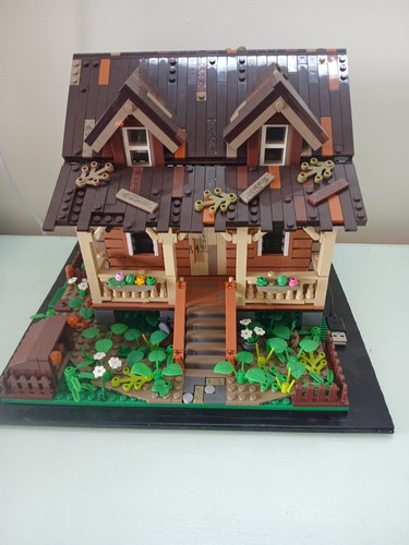 Lumibricks wood cabin nearly - lumibricks,