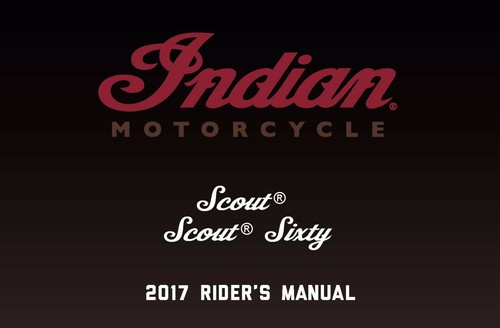 Indian owners manual book 2017 - manual,