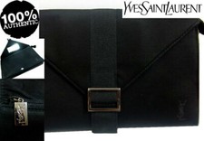 100% AUTHENTIC Ltd Edition YSL COUTURE BEAUTY MAKEUP Clutch Evening BAG & MIRROR