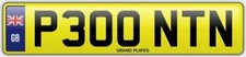 PONTIN SURNAME NUMBER PLATE