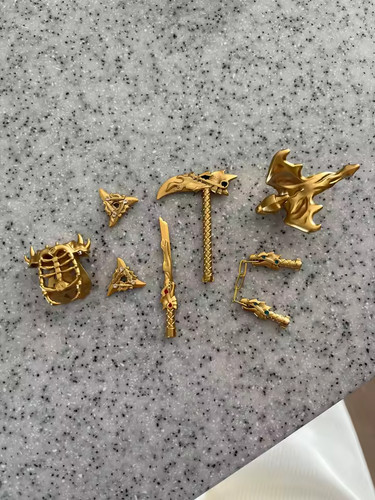 Custom lego ninjago golden - lego,