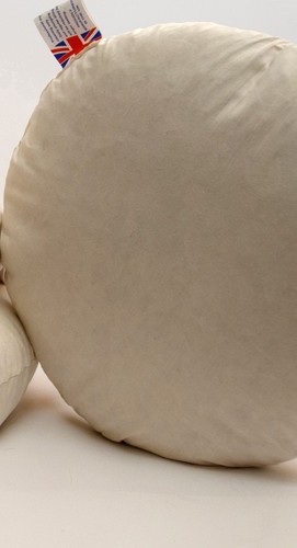 Duck feather round - round, cushion