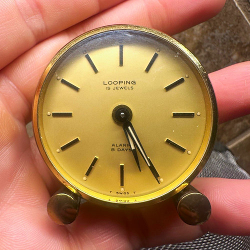 Vintage looping swiss day - vintage, 8-day