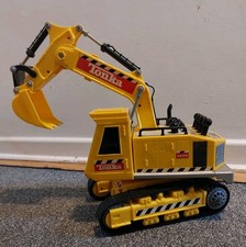 TONKA Mighty Motorized 3208 Excavator Construction Digger Vehicle Toy 