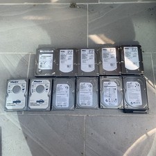 11 X Job Lot of Hard Drives 320GB/7MM  - Variety of Brands - See Description 