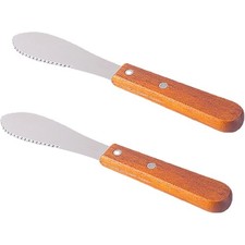 Wooden Handle Cheese Spreader