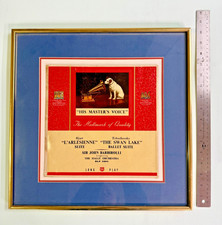 Framed HMV His Masters Voice