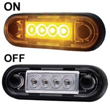 EASY FIT FLUSH FIT AMBER LED