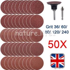 50x 2'' 50mm 36/60/80/120/240