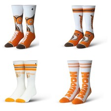 4X Hooters Socks - Orange /