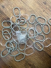 bundle mixed Shower Curtain Rings Hook Bathroom Plastic Strong Pole Rail  Hanger