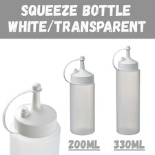 Clear Plastic Squeeze Sauce