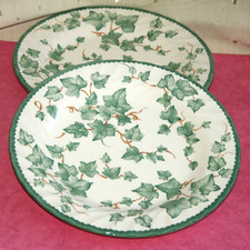 VINTAGE BHS, BRITISH HOME STORES, COUNTRY VINE, PAIR DINNER PLATES, 2 ITEMS