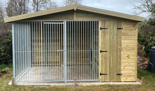 Benchmark outdoor dog kennel - outdoor,