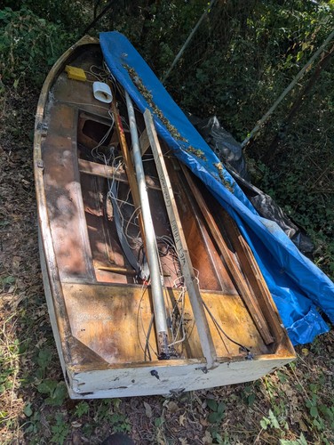 Mirror wooden sailing - mirror, dinghy
