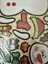 Kanban Christmas Wobblers Card Making Kit - Sidney Snowman