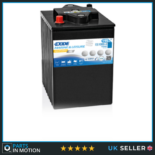 Car battery es1000 exide - car, es1000-6