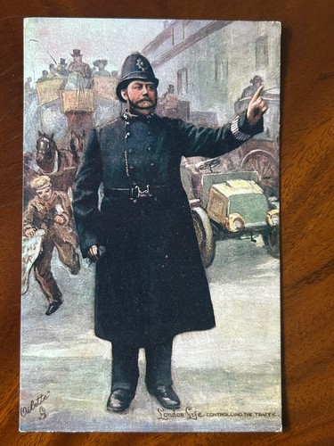Policeman vintage edwardian - vintage,