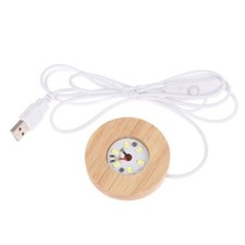 Wooden Led Luminous Base Night