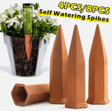 4/8Pcs Terracotta Garden Self