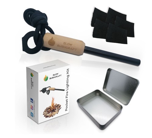 Glow bushcraft flint and steel - flint,