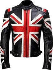 Mens Cafe Racer Union Jack UK