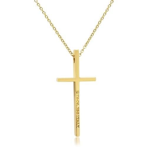 Tiffany cross pendant - cross,