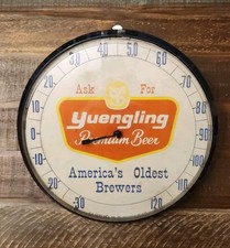 Rare Vintage Yuengling Beer Thermometer Sign