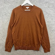 Reiss Jumper Mens Large Orange