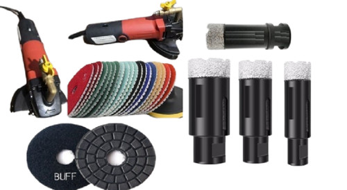 Granite countertop polisher - granite,