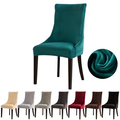 Velvet chair covers wingback - velvet,