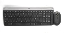 LOGITECH MK470 Slim Wireless Keyboard & Mouse Combo In Black (No Donlge) -Z03