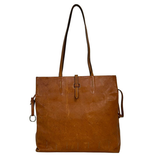 Henry cuir brown leather tote - henry,