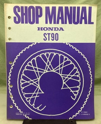 Honda 6112802 st90 shop - 6112802, manual
