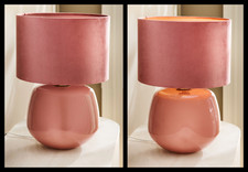 Next Rose Pink Glass Base
