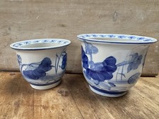 Pair Of Plant Pots, Chinese