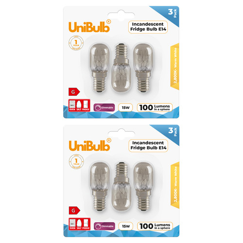 Unibulb 15w fridge - unibulb,