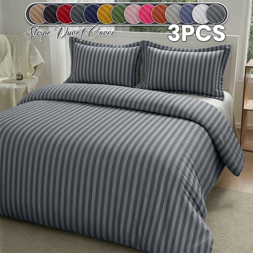 Reversible duvet cover set - duvet,