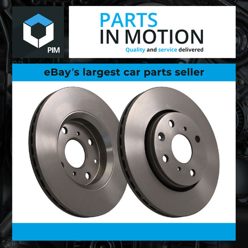 Brake discs pair vented - 2x,