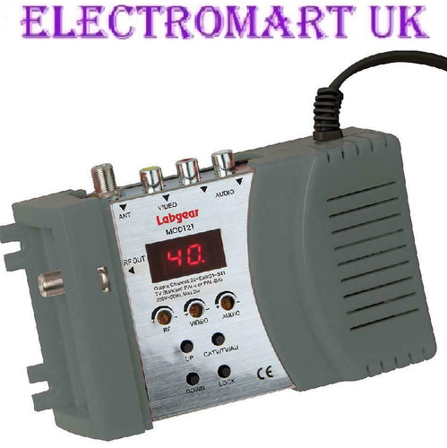 Modulator rca phono - rf,