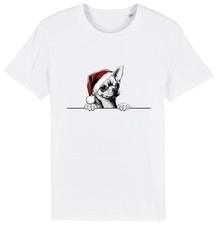 CHIHUAHUA Christmas Dog T-Shirt Mens Womens Kids Dogs Gift Clothing Puppy Hat