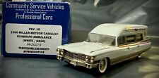 Brooklin CSV 16 1960 Miller-Meteor Cadillac Guardian Ambulance (White/Gold)