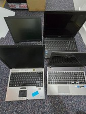 4x Laptops Joblot – Dell E4300, Samsung 550P, Sold as Spares or Repairs