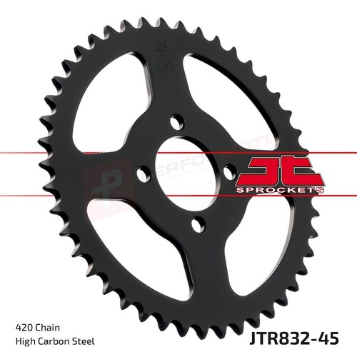 Steel rear sprocket fit - jt,