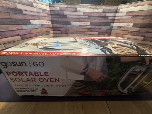 Gosun solar oven with - go,