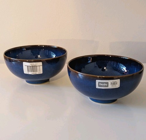 Denby imperial blue rice - x,