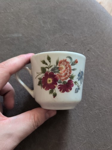 Kahla floral teacup - kahla,