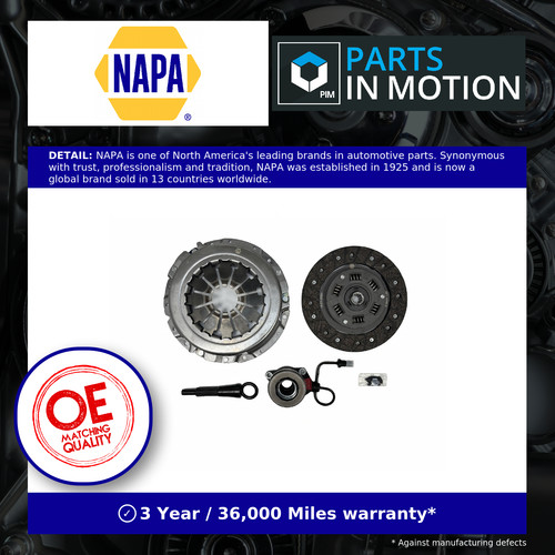 Clutch kit fits - kit, vauxhall