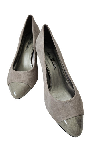 Jane shilton grey mink suede - jane,